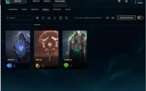 Conta Gold 5 League Of Legends lol