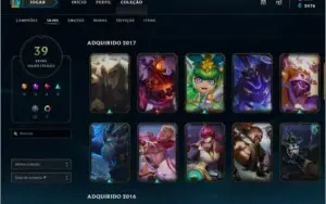 Conta Gold 5 League Of Legends lol