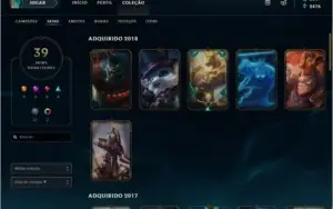 Conta Gold 5 League Of Legends lol