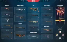 Conta Unico Dono, Ouro 1 E Muitas Skins Pra Sair Hoje