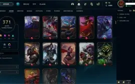 Conta lvl 244 LOL