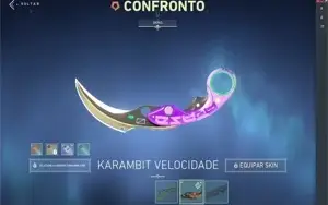 Conta Valorant Karambit velocidade