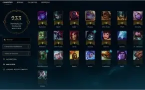 Conta Platina 1/53 skins/92 champs/Borda platina/61pdl