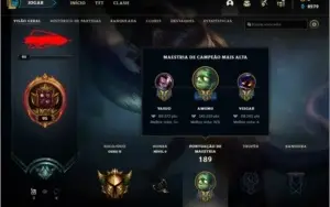 CONTA DE LOL, GOLD2, 25 SKINS, 3 CROMAS, M7 DE YASUO!!!