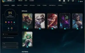 CONTA DE LOL, GOLD2, 25 SKINS, 3 CROMAS, M7 DE YASUO!!!
