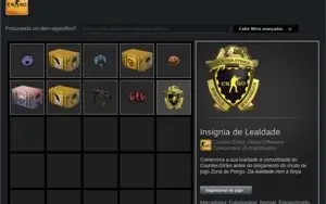 CONTA CSGO PRIME + INSIGNA LEALDADE