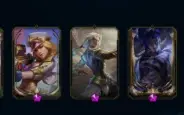 Conta Prata 4, todos os campeões e 198 skins.