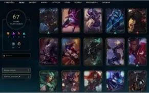 Conta de LoL platina 3