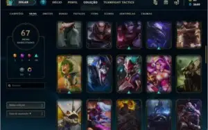 Conta de LoL platina 3