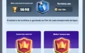 Conta Clash Royale lvl 13 Semi-Full 6300+ XP Troféus