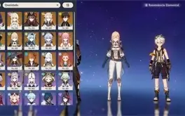 CONTA GENSHIN AR57✨14 LENDÁRIOS⭐HUTAO(C1)+HOMA, SHOGUN+LUZ✨