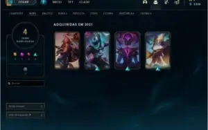 Combo 3 Contas- 1 Gold 2 , 2 Plat 4