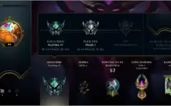 Combo 3 Contas- 1 Gold 2 , 2 Plat 4