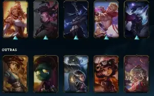 Conta League of Legends Full Acesso - 75 Champs e 83 Skins