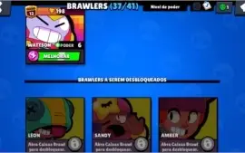 Conta Brawl Stars 18.2k troféus barata