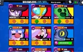 Conta Brawl Stars 18.2k troféus barata
