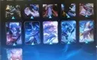conta LOL nível 105 76 skins