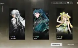 🟢Wuthering Wave lvl30 JIYAN+Verdant Summit+VERINA+CALCHARO✨