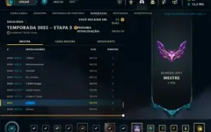 Conta mestre 15k EA mmr bom