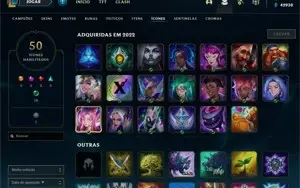 Conta Diamante 4 - Smurf LOL (league of legends) ELOMOON