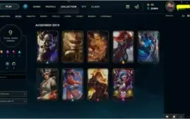 CONTA UNRANKED, 22K DE EA, 20 CAMPEÕES E SKINS