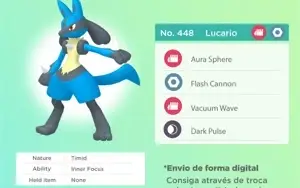 Lucario 6IVs Normal/Shiny
