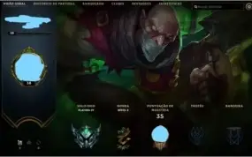 CONTA LOL PLATINA IV