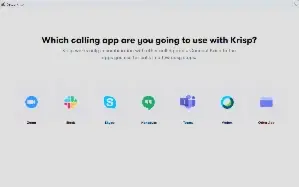 Software Krisp - Cancelamento de Ruído