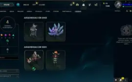 Conta League Of Legends 38 Skins (5 Lendarias, 26 Epicas)
