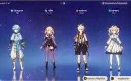 AR26 COM 14 PERSONAGENS > Mona + Qiqi + Ninguang