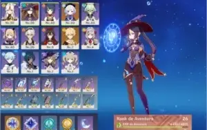 AR26 COM 14 PERSONAGENS > Mona + Qiqi + Ninguang