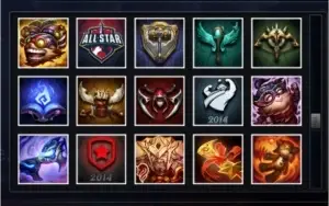 Cont League Of Legends - Troca