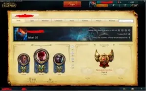 Cont League Of Legends - Troca