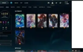 Conta de League Of Legends com mais de 1000 skins!