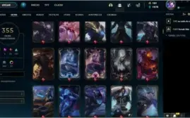 Conta League Of Legends - Gold II|nível 360+|330+ skins