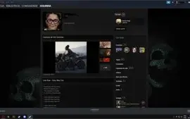Conta Steam, level 25, sem ban, muitos jogos