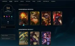 Conta lol com icons raros season2, diamante 4