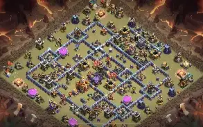 Recém cv16 clash of clans