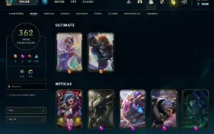 Conta LOL League of Legends LVL 270