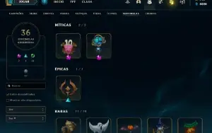 Conta LOL League of Legends LVL 270