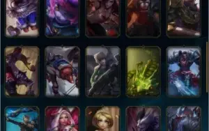 Conta  Ouro 4  85 champ 27 skins, muito boa.