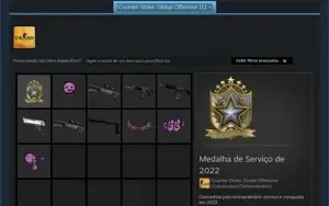 CONTA STEAM + CSGO PRIME