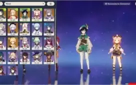 AR 47 - Xiao, Yoimiya, Venti, Keqing, Qiqi