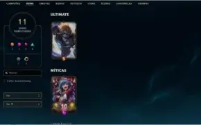 Conta Smurf(7200 de RP)