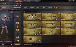 CONTA CROSSFIRE AL 7 VIPS + BARRET ANJO ROLETA VIP LENDA