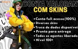 CONTA VALORANT COM SKINS FULL ACESSO - ELO EMPIRE