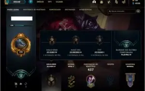 Conta ouro 4 com 105 champs e 93 skins