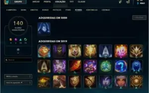 Conta de League of Legends