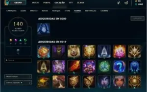 Conta de League of Legends