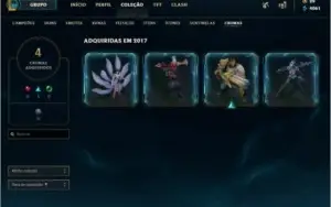 Conta de League of Legends